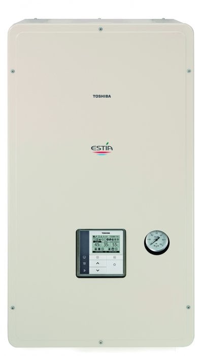 Innovatie in duurzame technologie: Toshiba´s nieuwste generatie ESTÍA    5 serie lucht/water warmtepomp levert de hoogste COP (Coefficient of Performance).